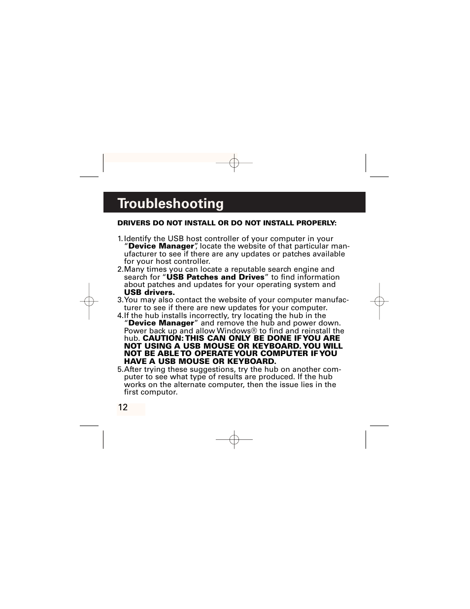 Troubleshooting | GE HO97958 User Manual | Page 13 / 43