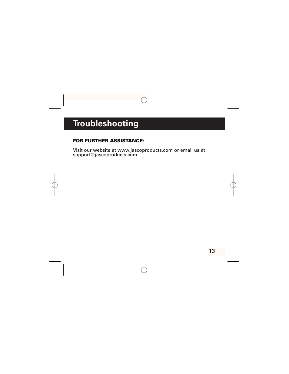 Troubleshooting | GE HO97958 User Manual | Page 14 / 43