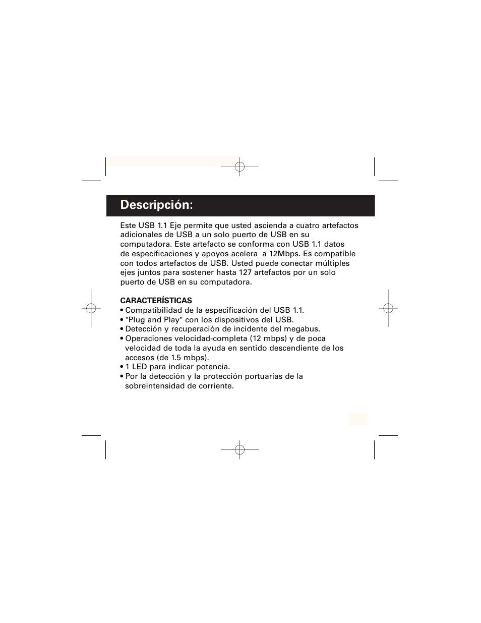 Descripción | GE HO97958 User Manual | Page 18 / 43