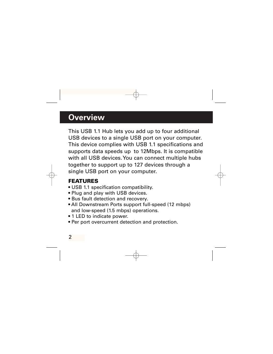 Overview | GE HO97958 User Manual | Page 3 / 43