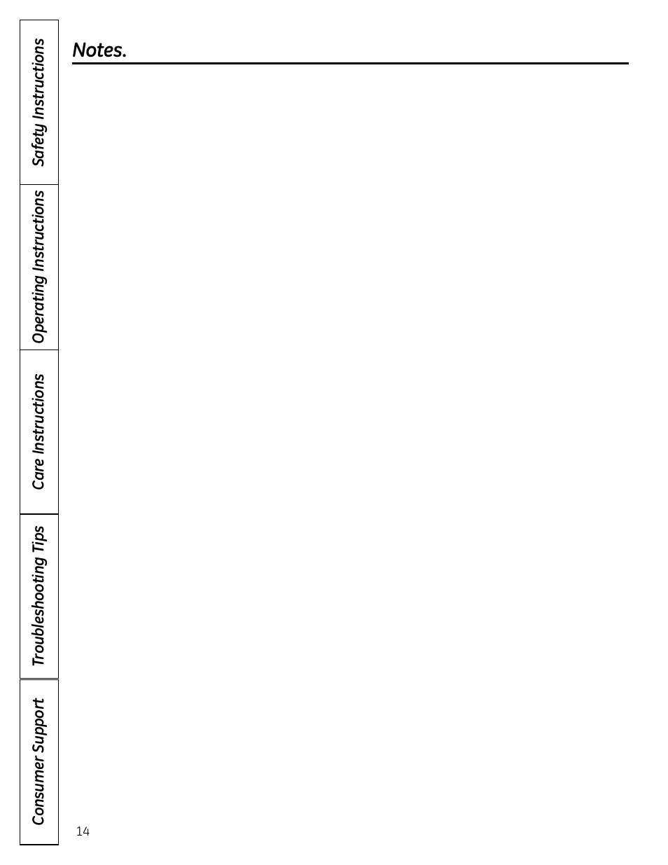 GE 165D4700P371 User Manual | Page 14 / 16