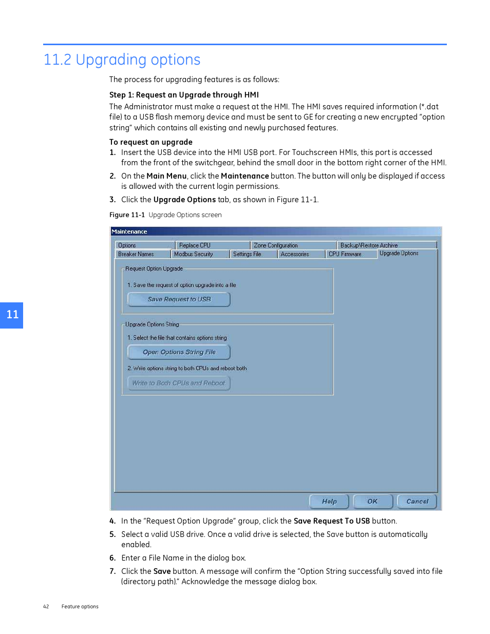 2 upgrading options | GE Industrial Solutions Entellisys System Administrator Manual User Manual | Page 42 / 62