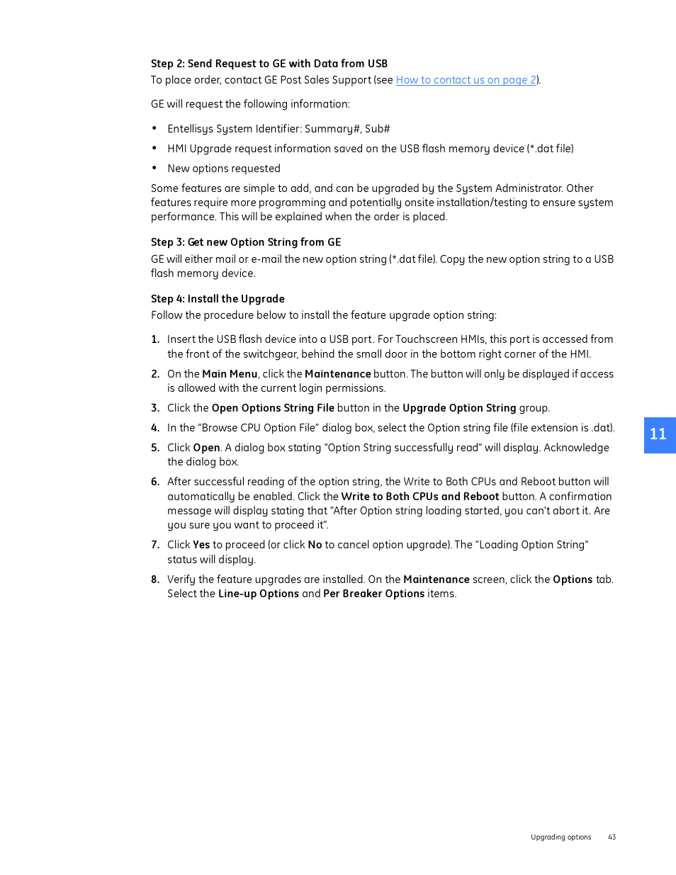 GE Industrial Solutions Entellisys System Administrator Manual User Manual | Page 43 / 62