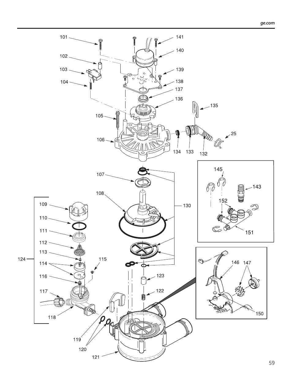 GE GXSF40H User Manual | Page 59 / 64