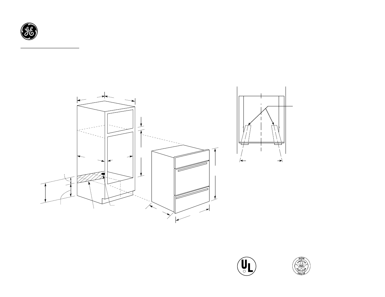 GE JGRP17BEW User Manual | 2 pages