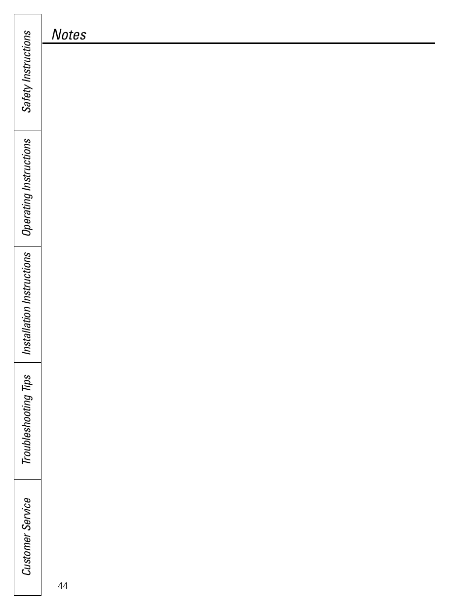 GE 49-85179 User Manual | Page 44 / 52