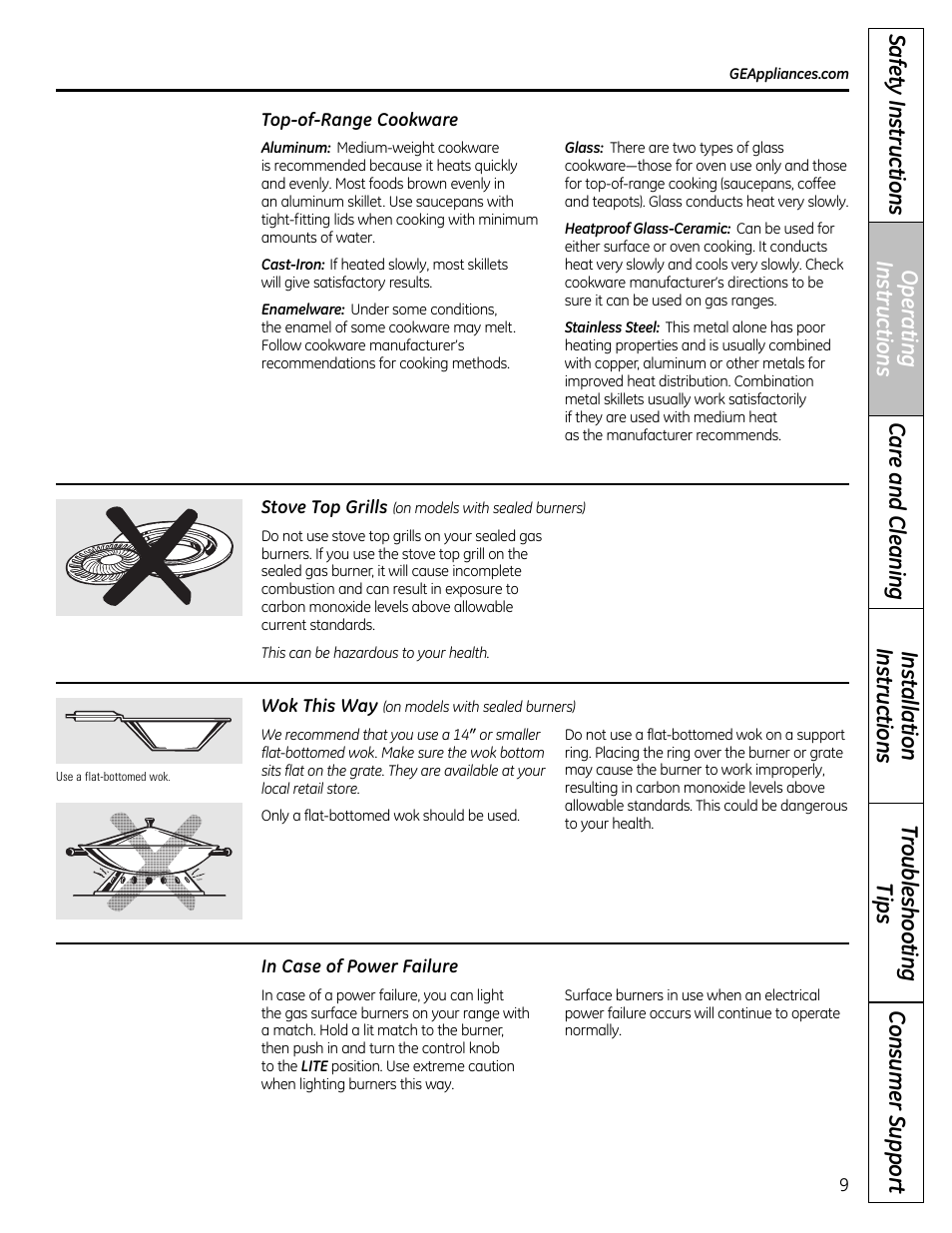 GE 49-85179 User Manual | Page 9 / 52