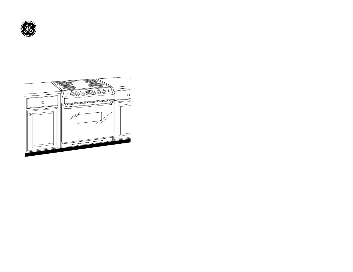 Jdp39ww—30" drop-in electric range | GE JDP39WW User Manual | Page 2 / 2