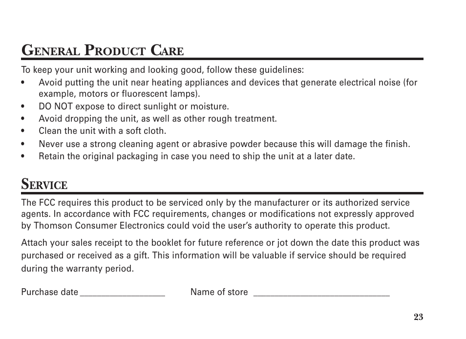 GE 15298530 User Manual | Page 23 / 24