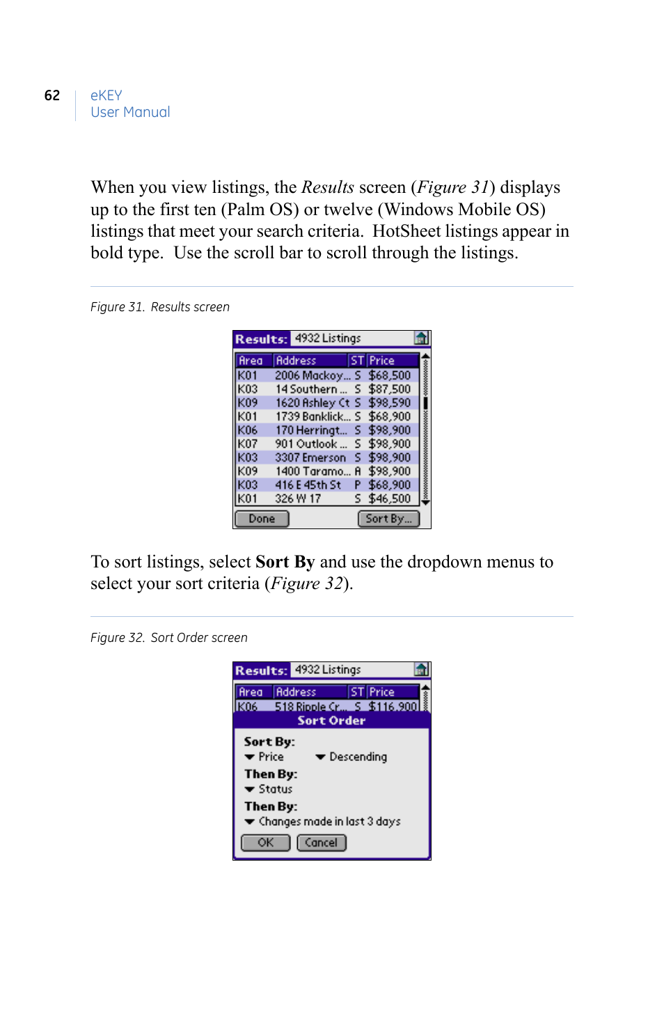 GE eKEY User Manual | Page 70 / 82