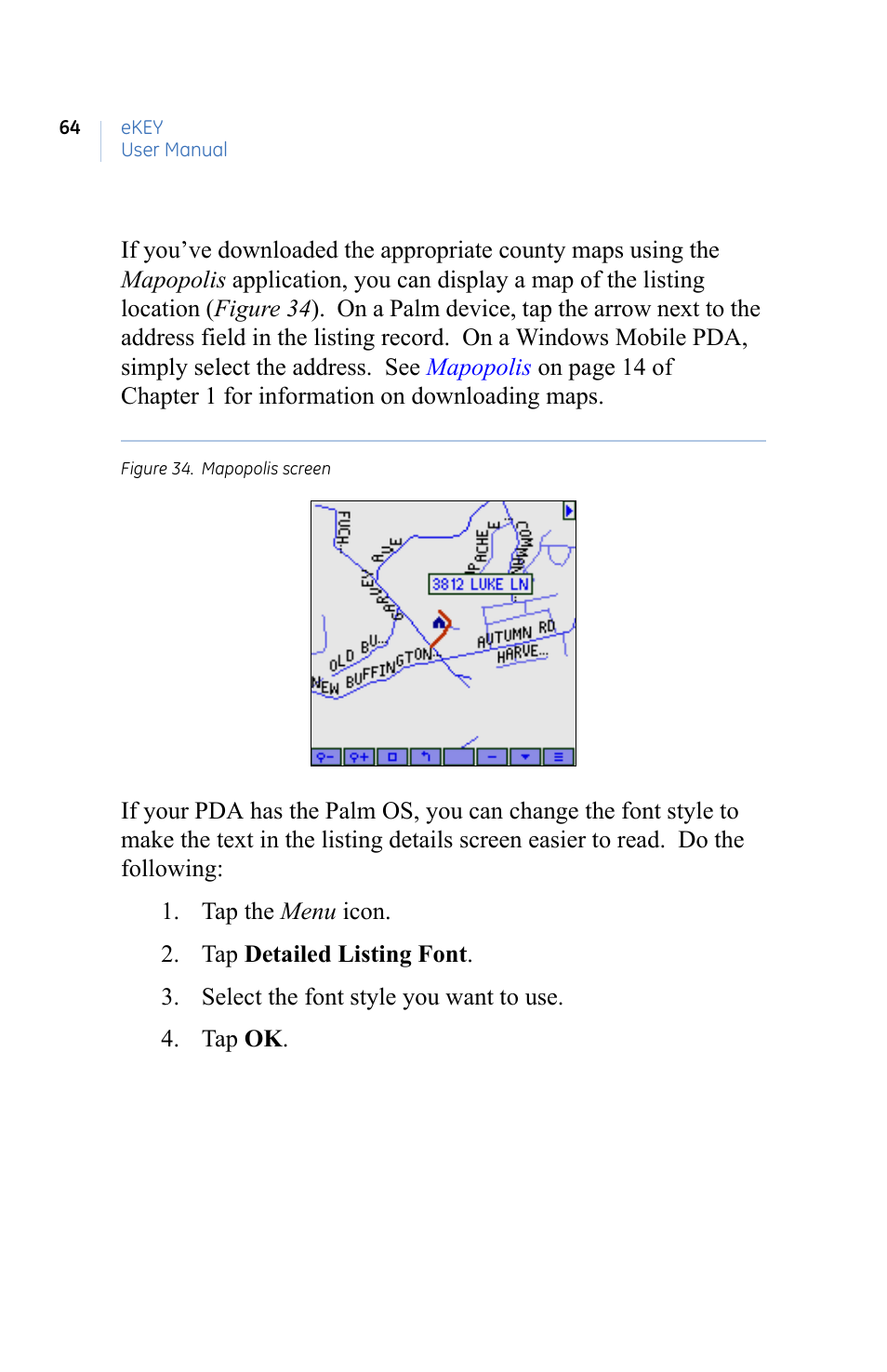 GE eKEY User Manual | Page 72 / 82