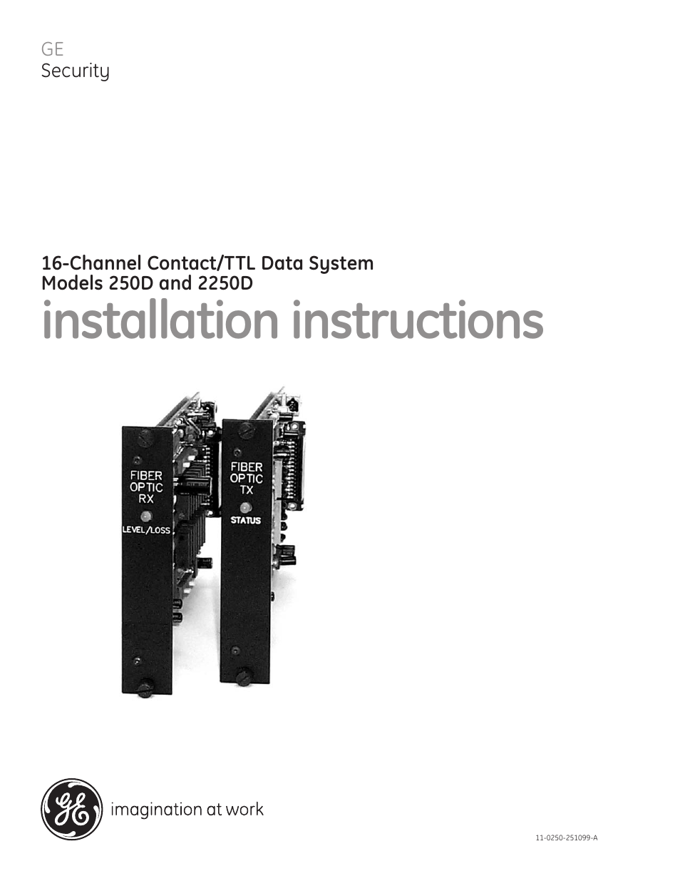 GE 250D User Manual | 4 pages