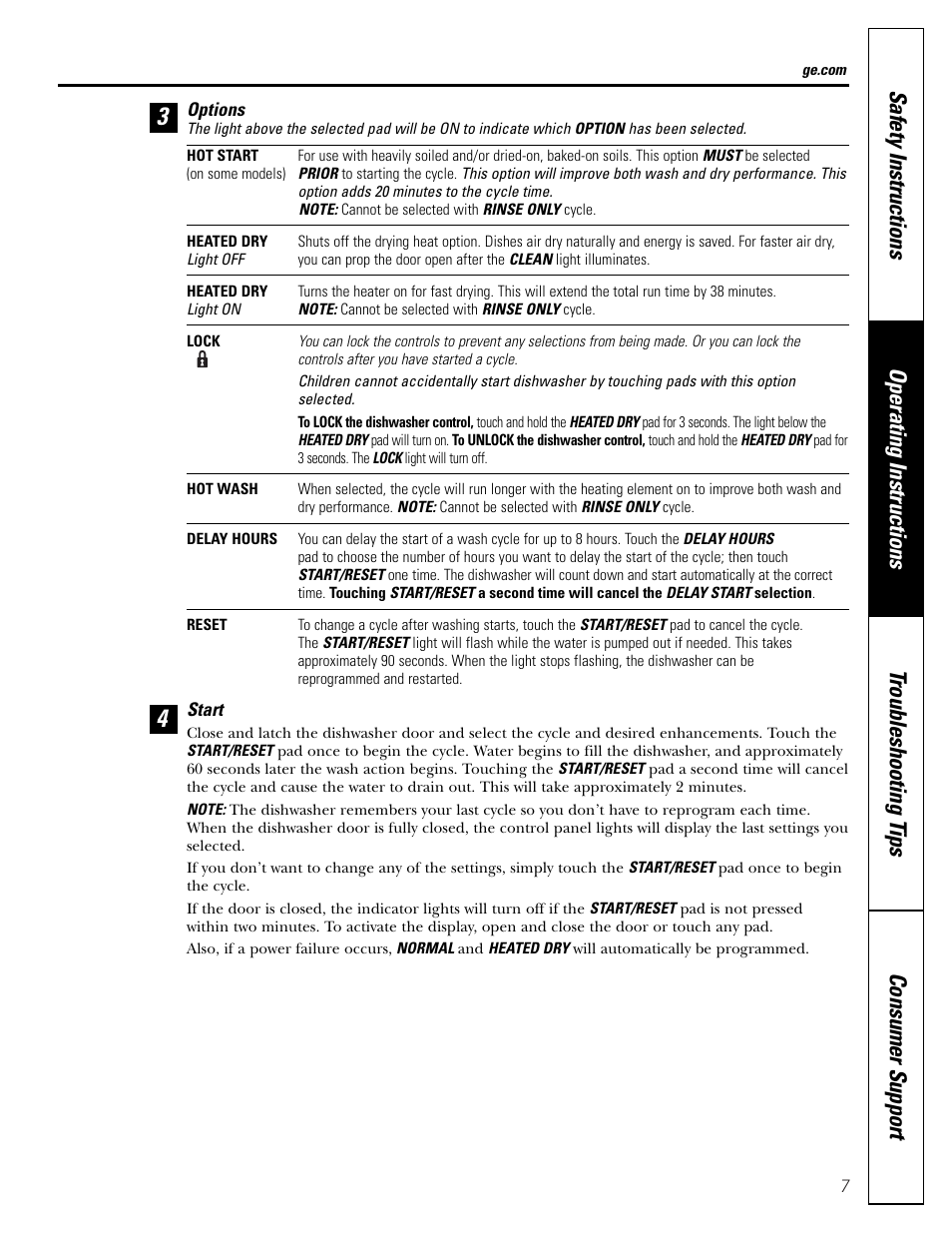 GE EDW6000 User Manual | Page 7 / 16