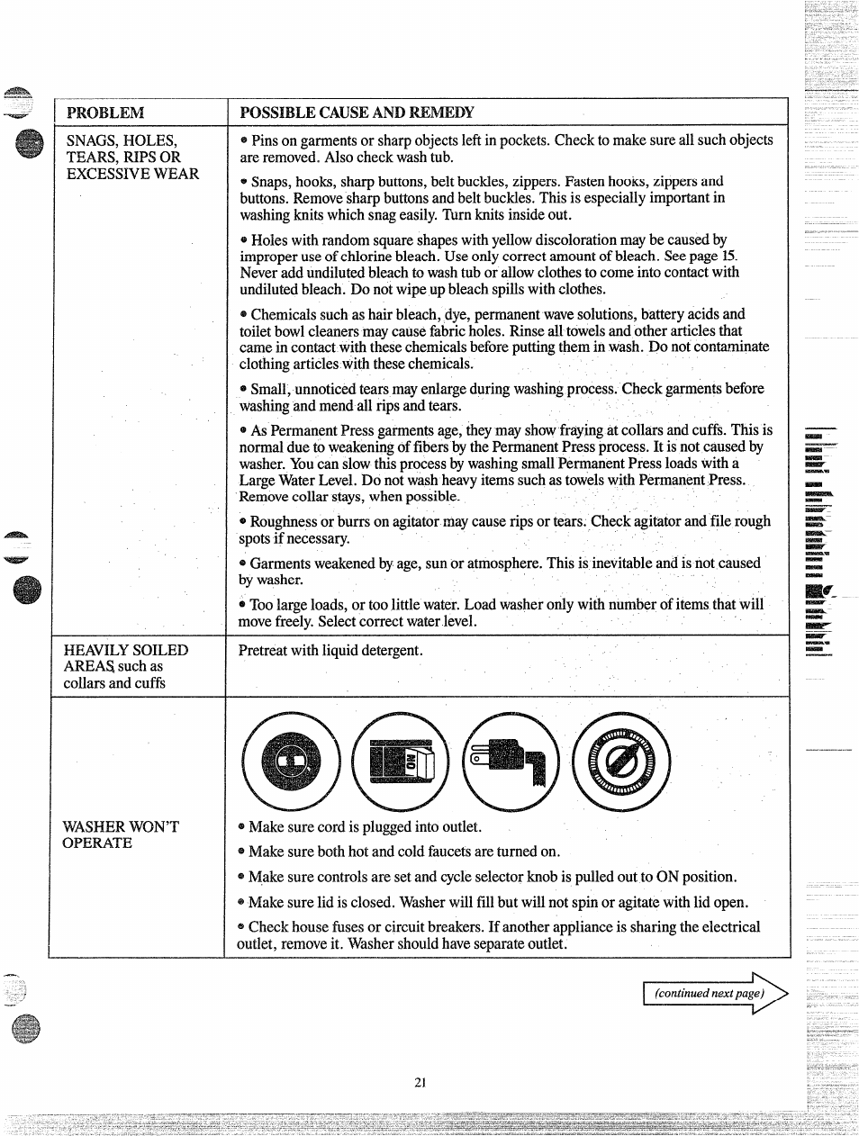 GE MINI BASKET MA5800G User Manual | Page 21 / 24