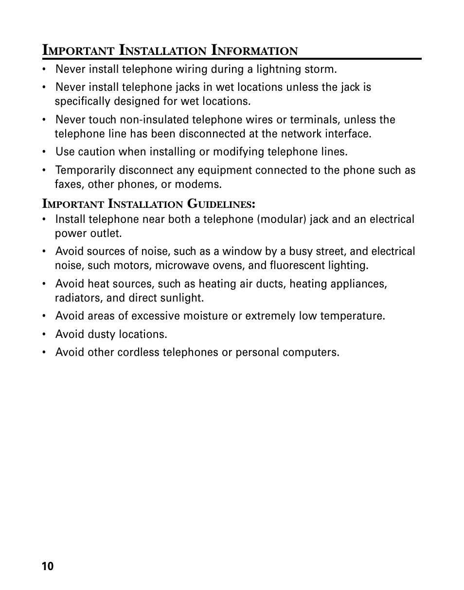 GE 21006 User Manual | Page 10 / 44