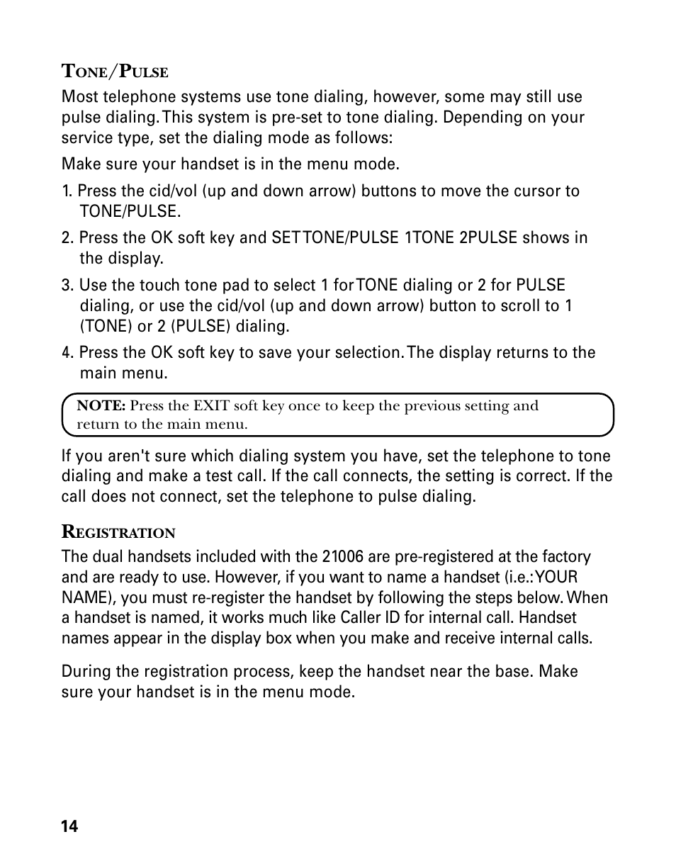 GE 21006 User Manual | Page 14 / 44