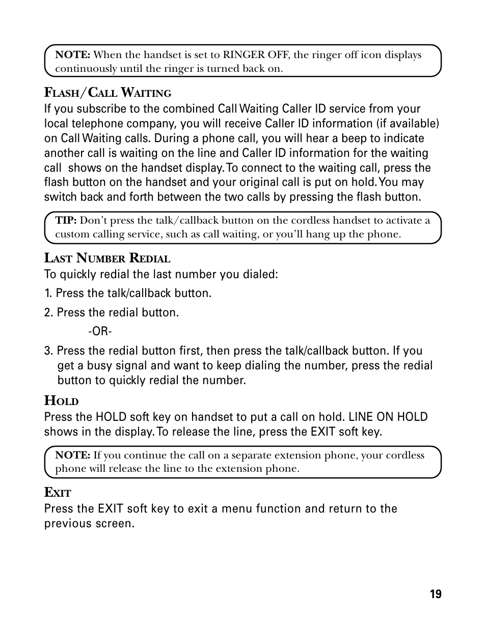 GE 21006 User Manual | Page 19 / 44