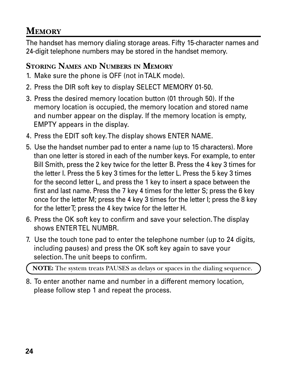GE 21006 User Manual | Page 24 / 44