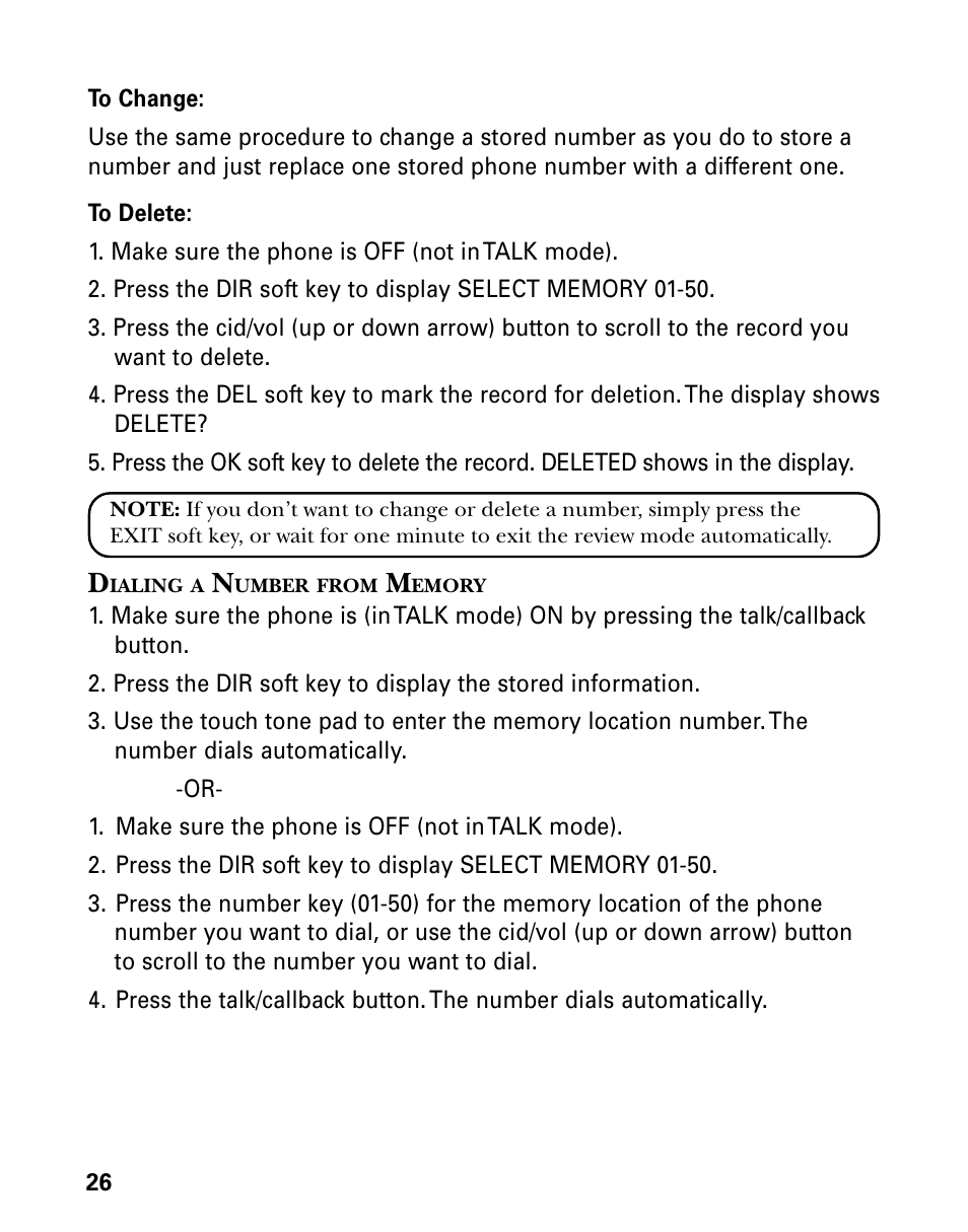 GE 21006 User Manual | Page 26 / 44