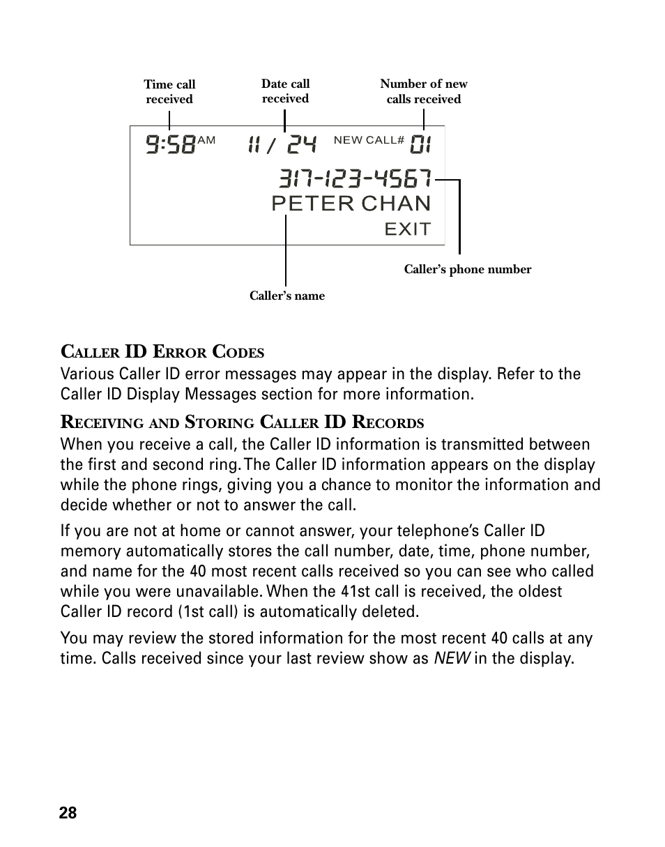 Id e, Id r | GE 21006 User Manual | Page 28 / 44