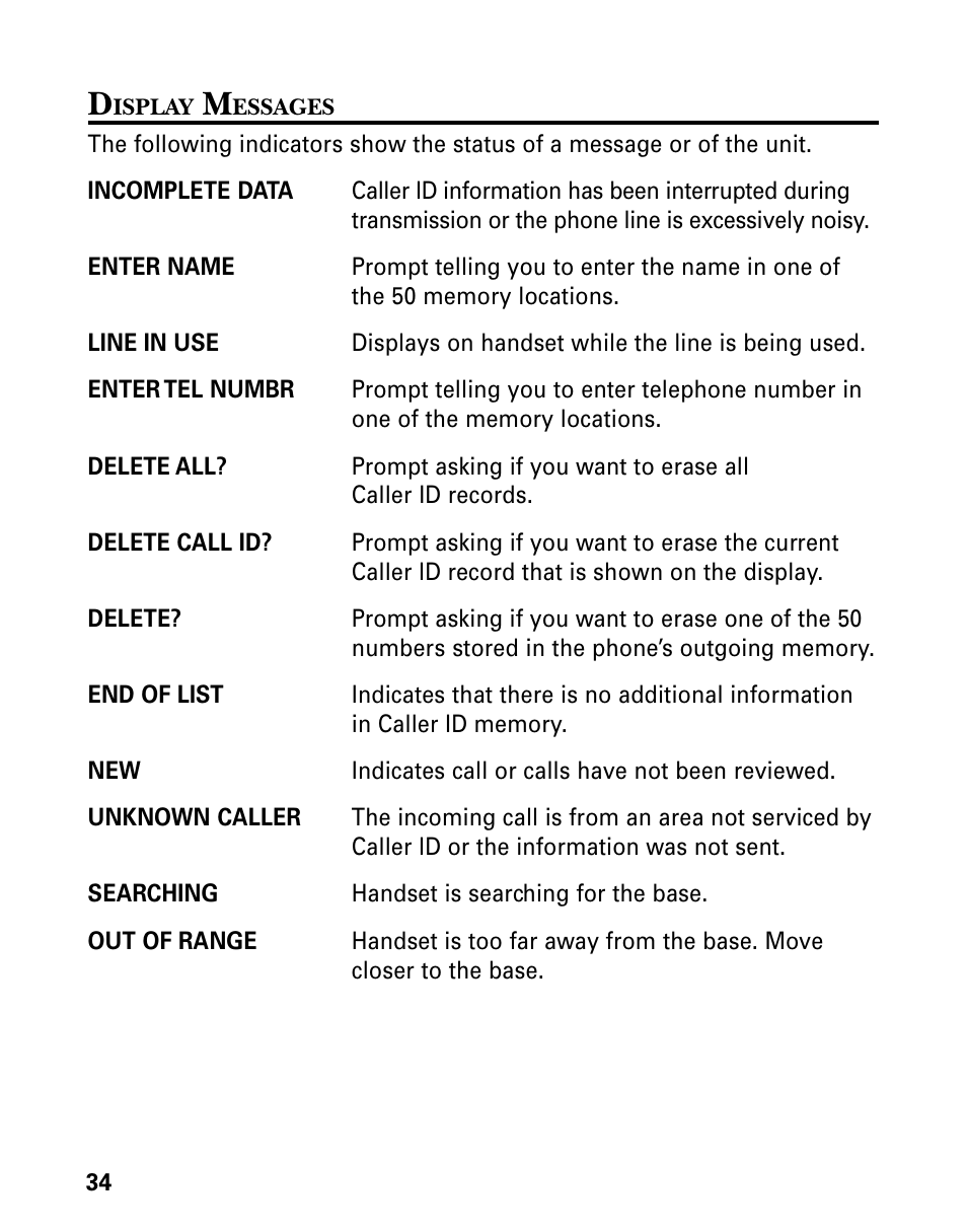 GE 21006 User Manual | Page 34 / 44