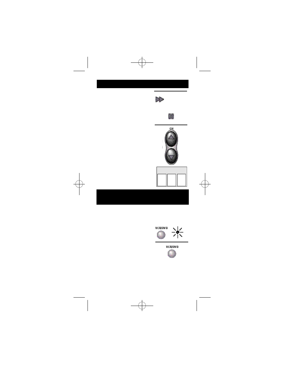 Programming tv using code lists (con’t), Programming vcr or dvd player using code lists | GE Universal Remote Control RM94948 User Manual | Page 6 / 36