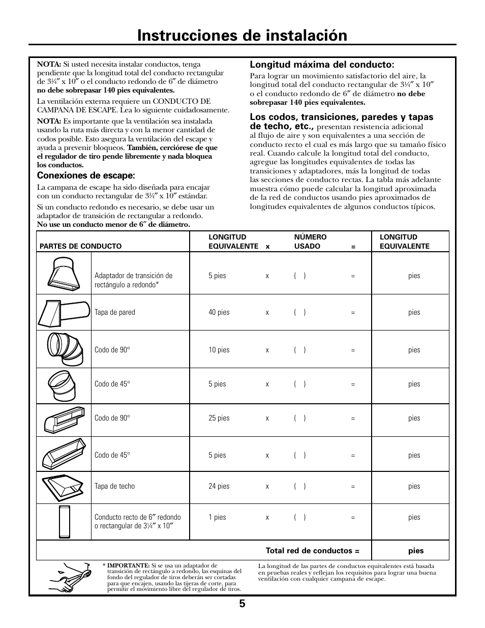 Instrucciones de instalación | GE DE68-02957A User Manual | Page 29 / 48