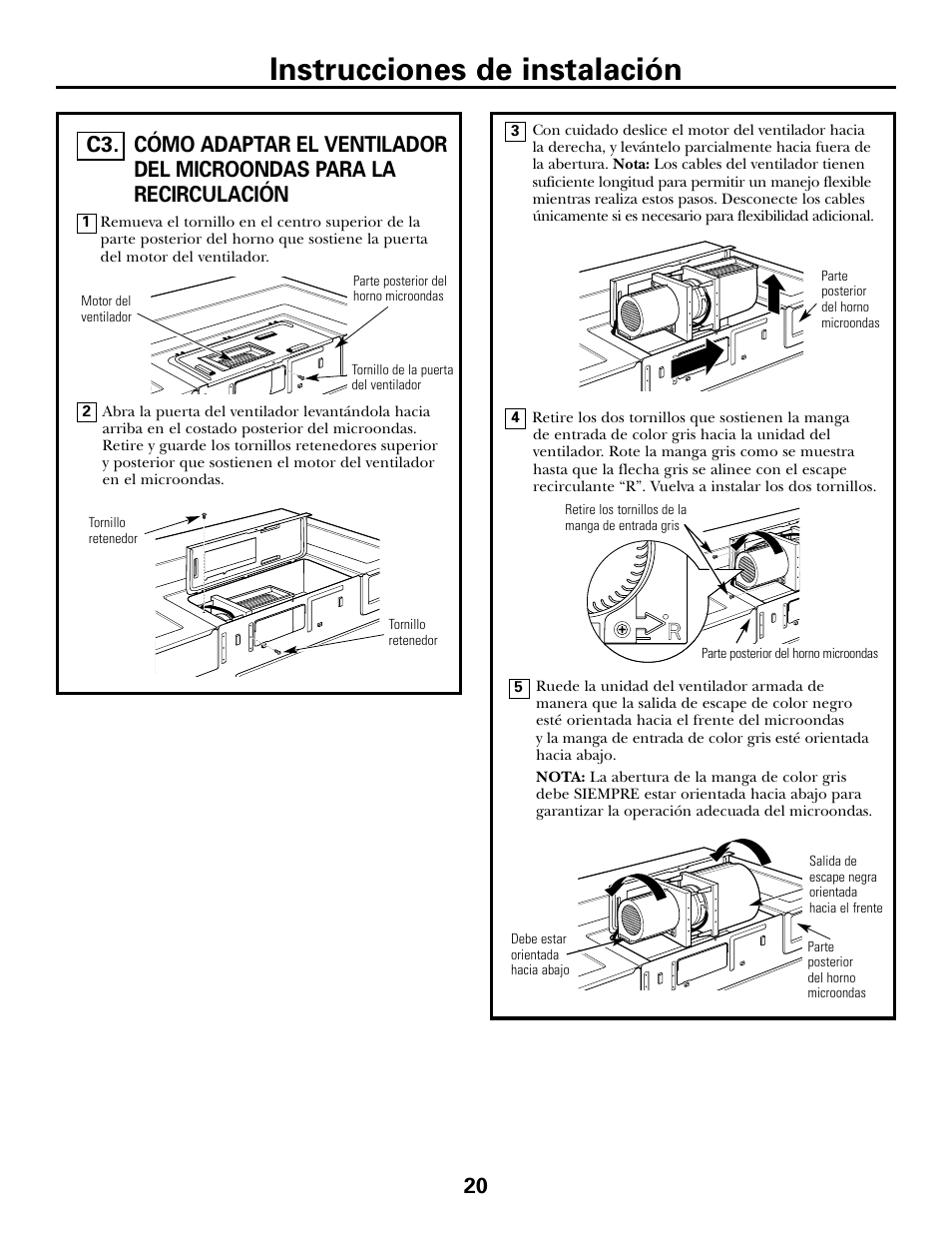 Instrucciones de instalación | GE DE68-02957A User Manual | Page 44 / 48