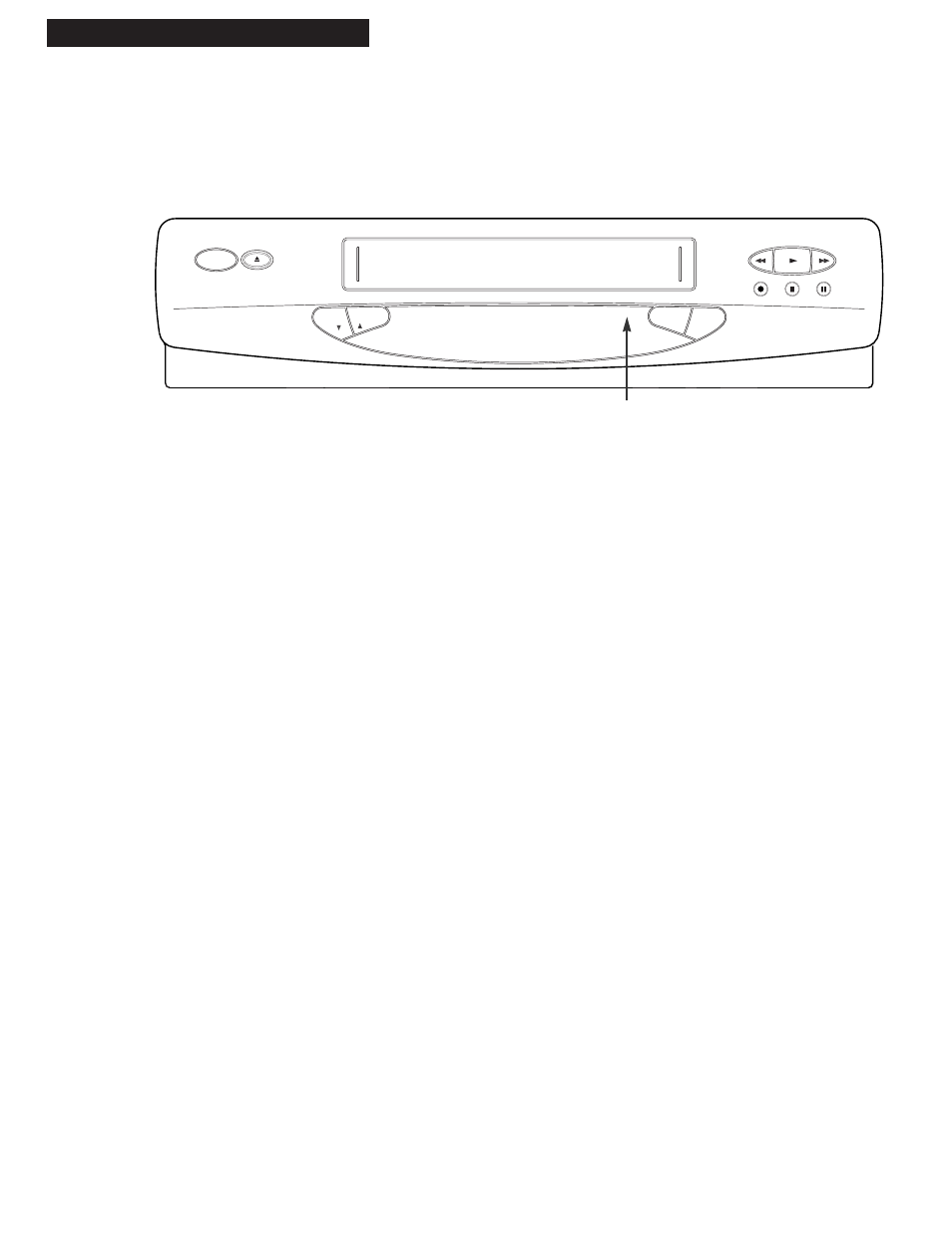 Location of controls, 26 references, Front panel | GE VG4252 User Manual | Page 28 / 36