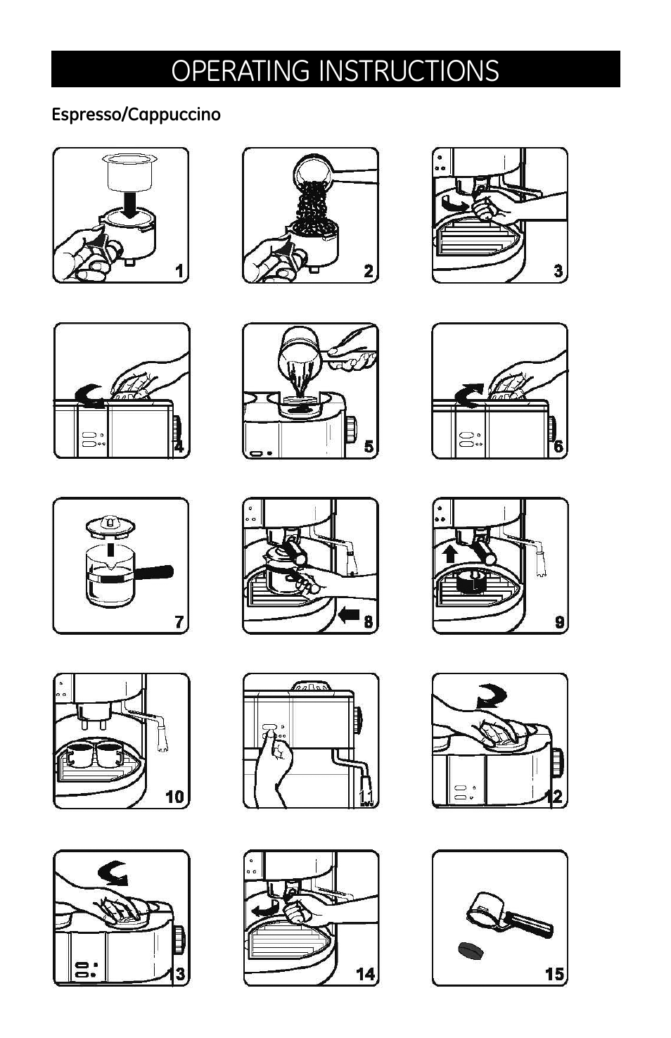 Operating instructions | GE 681131690690 User Manual | Page 4 / 14