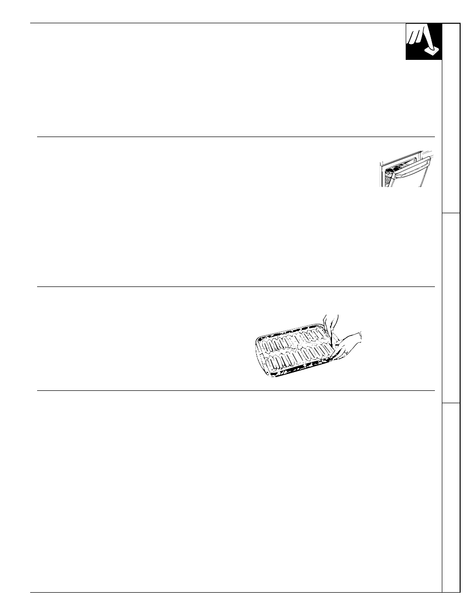 Broiling, Broiling , 26, Roasting roasting guide br oiling | GE 4164D2966P234 User Manual | Page 25 / 44