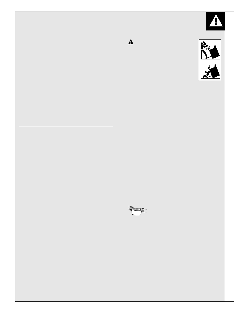 Safety instructions, Anti-tip device, Anti-tip device , 30, 38 | Warning, Important safety instructions, Read all instructions before using this appliance | GE 4164D2966P234 User Manual | Page 3 / 44