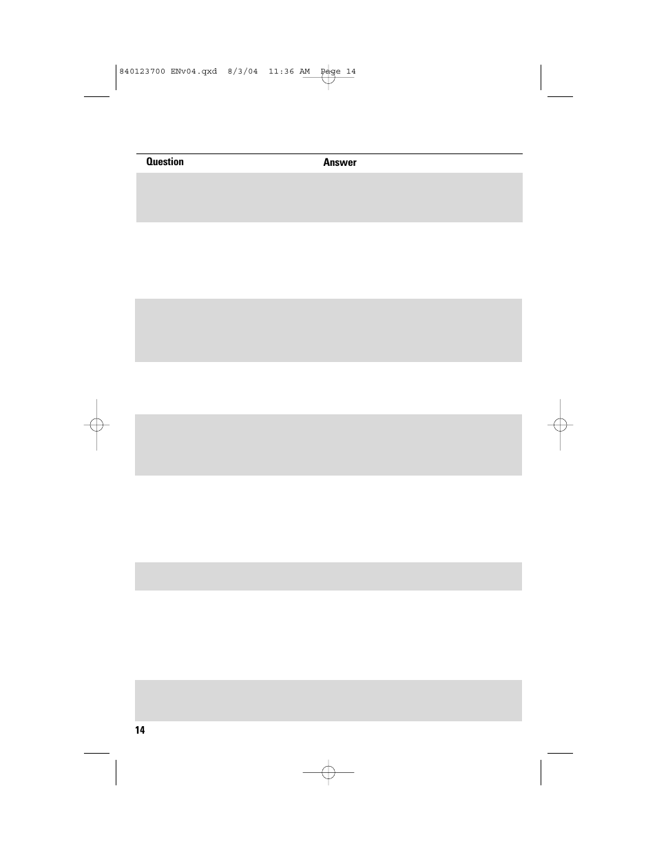 Troubleshooting | GE 168989 User Manual | Page 14 / 48