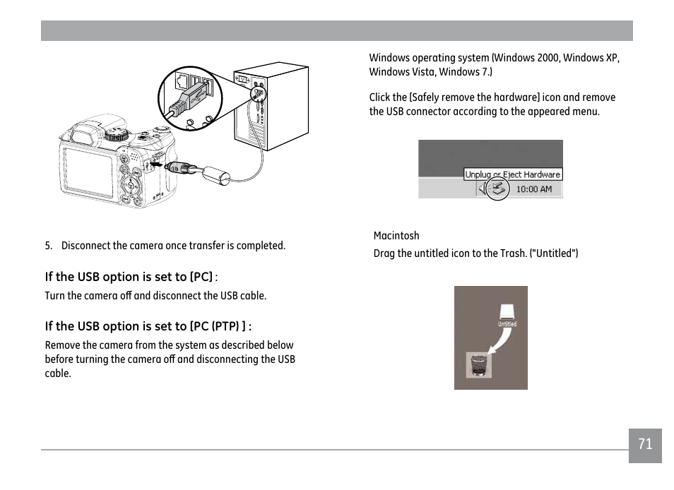 GE X500 User Manual | Page 74 / 89