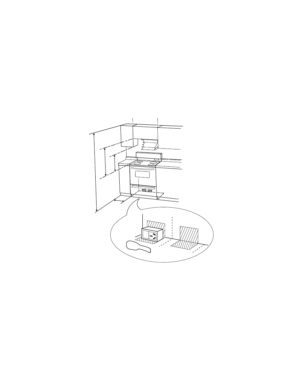 Prepare the opening, Prepare the opening , 30 | GE Coil Top User Manual | Page 29 / 44