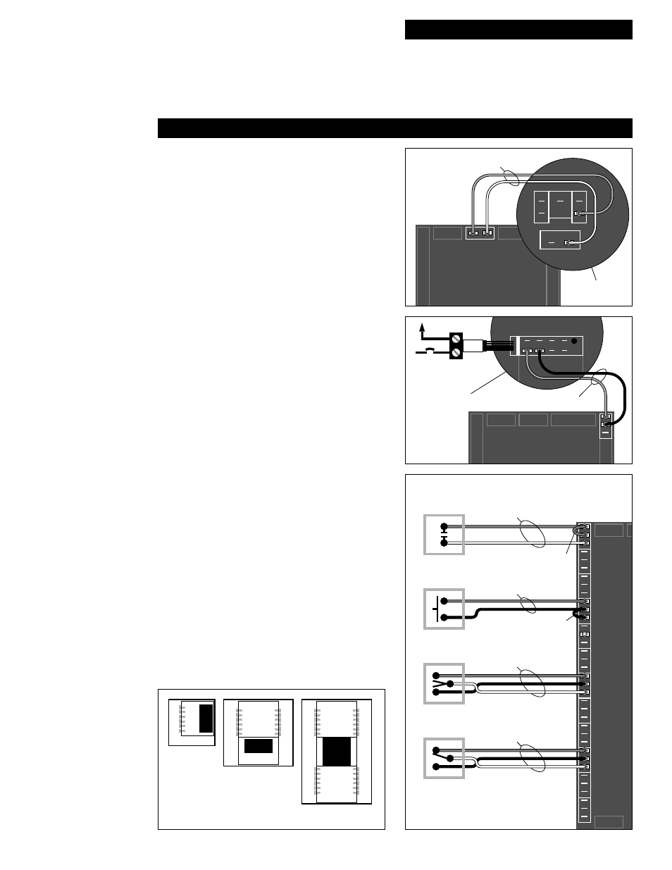 Catalog number: rsp12, Installation, Installation in a lighting automation panel | Basic installation steps, Installation in an accessory cabinet near the lap | GE Brocade FastIron power supply RPS12 User Manual | Page 3 / 4
