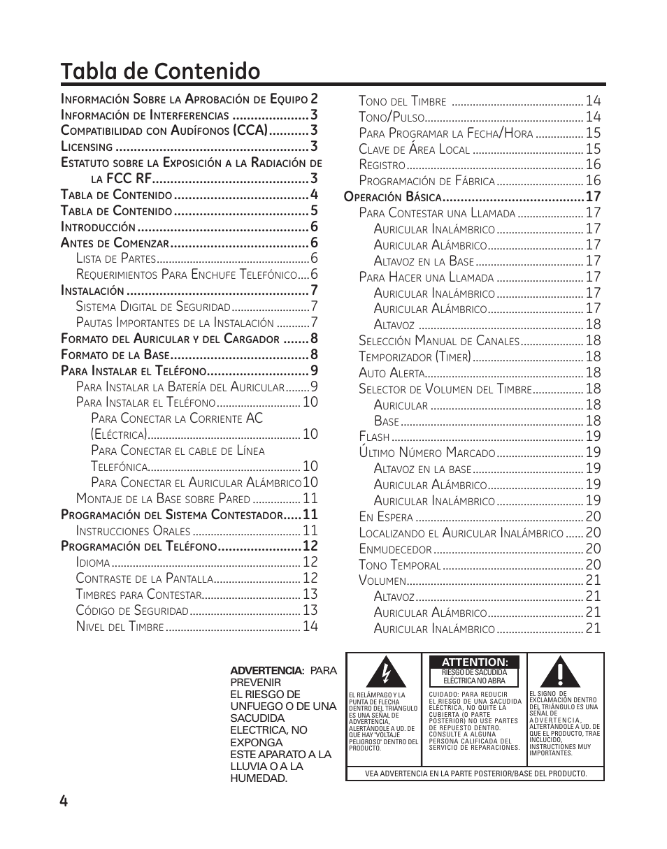 GE 00009246 User Manual | Page 52 / 96