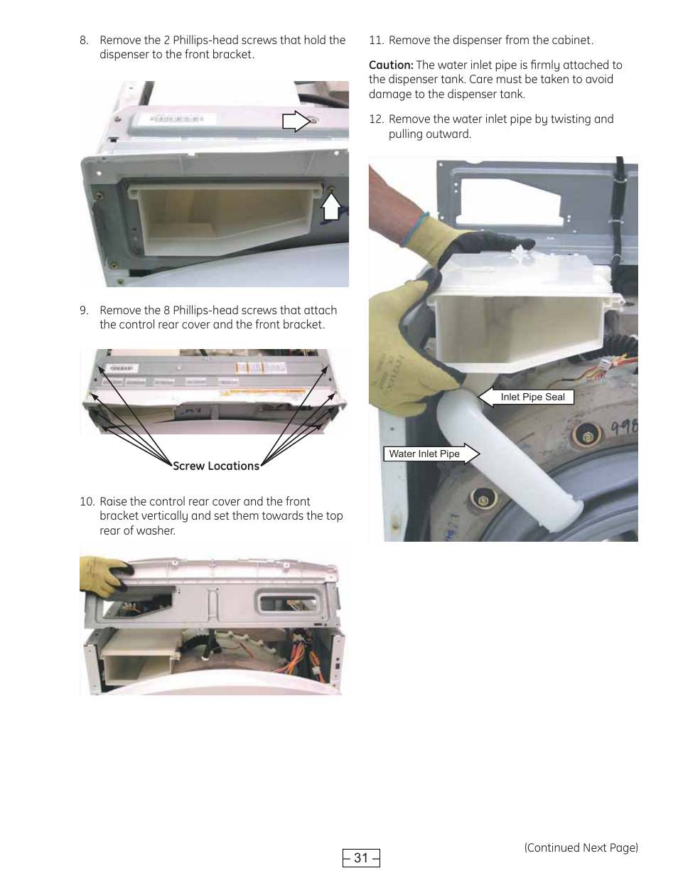 GE WBVH6240 User Manual | Page 31 / 61