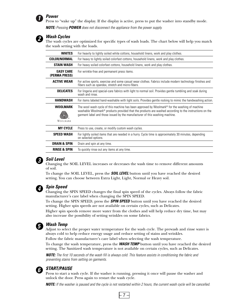 GE WBVH6240 User Manual | Page 7 / 61