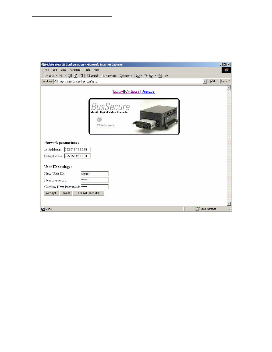 GE Interlogix BusSecure User Manual | Page 24 / 37