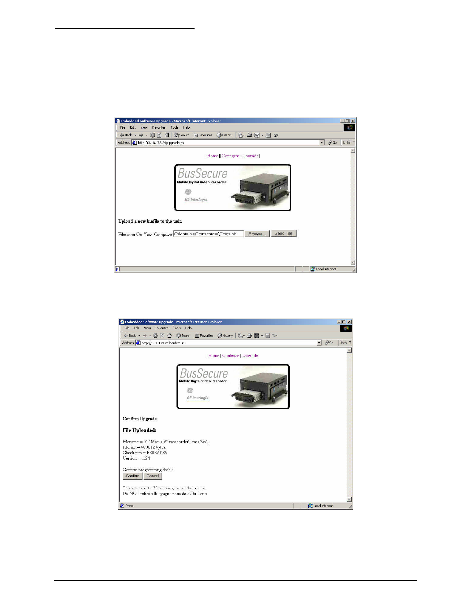 GE Interlogix BusSecure User Manual | Page 28 / 37