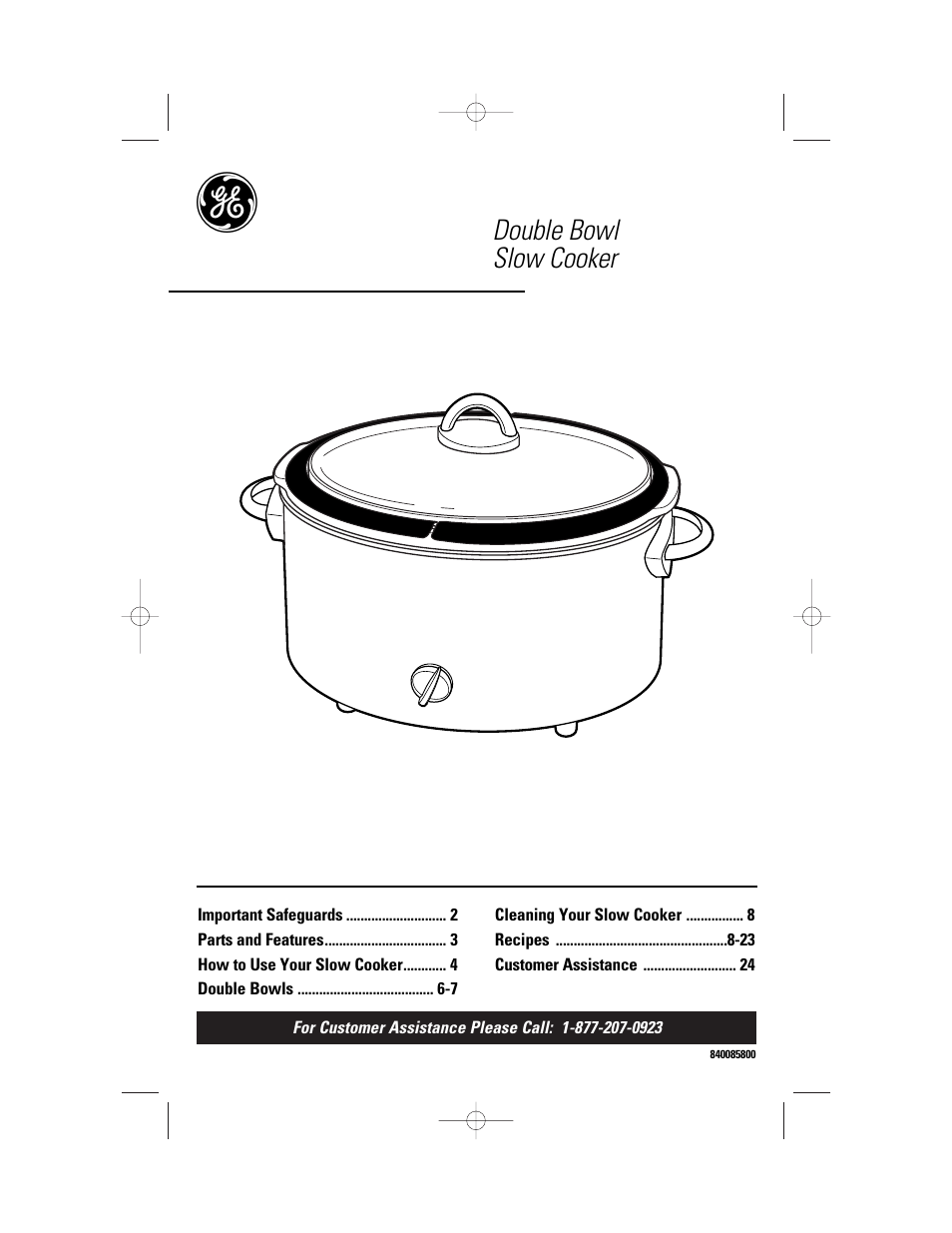 GE 840085800 User Manual | 48 pages