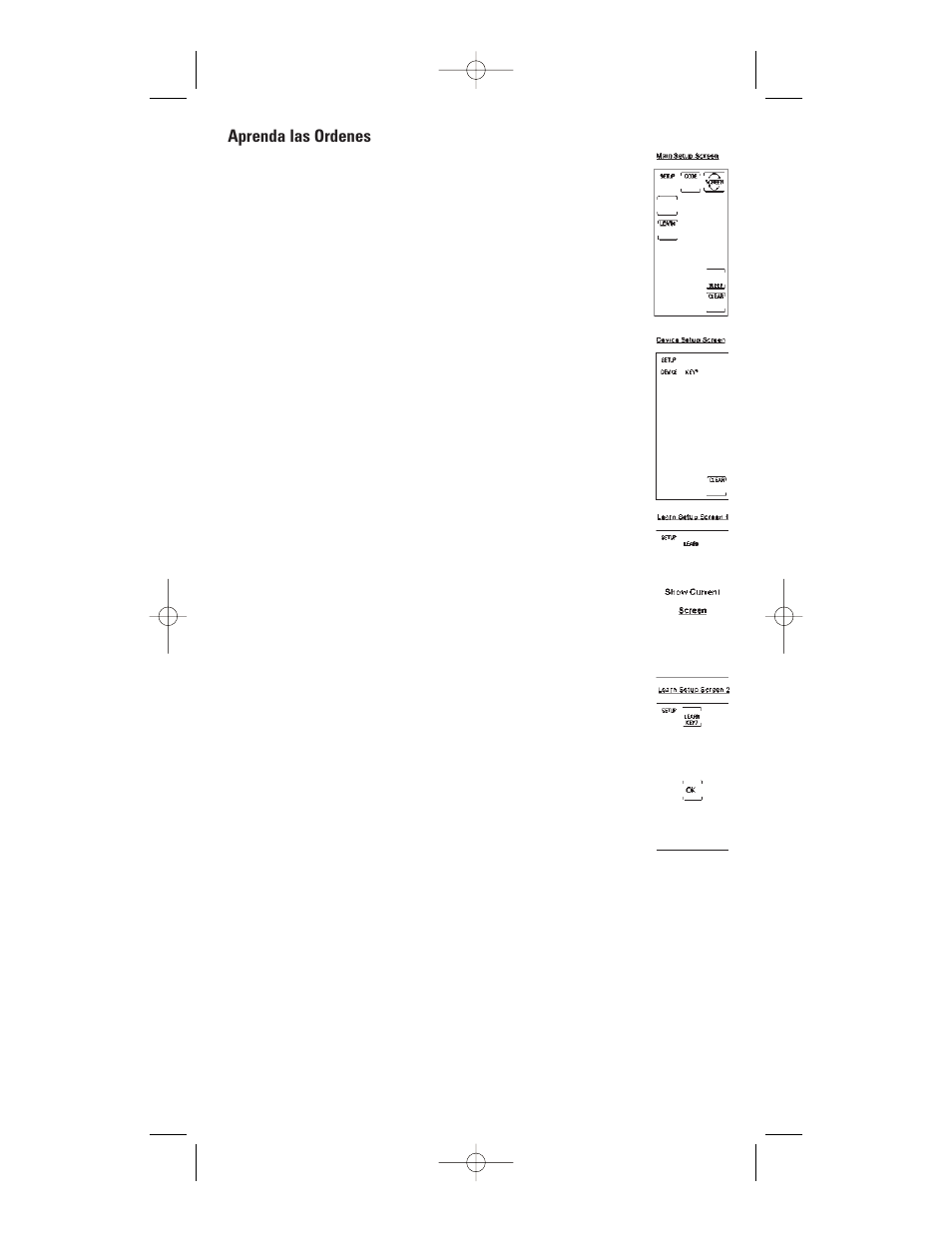 Aprenda las ordenes | GE RM24941 User Manual | Page 32 / 42