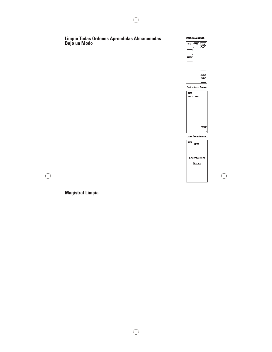 Magistral limpia | GE RM24941 User Manual | Page 33 / 42