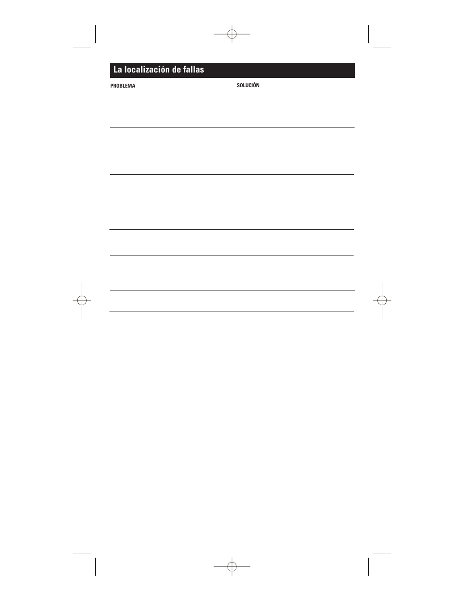La localización de fallas | GE RM24941 User Manual | Page 40 / 42