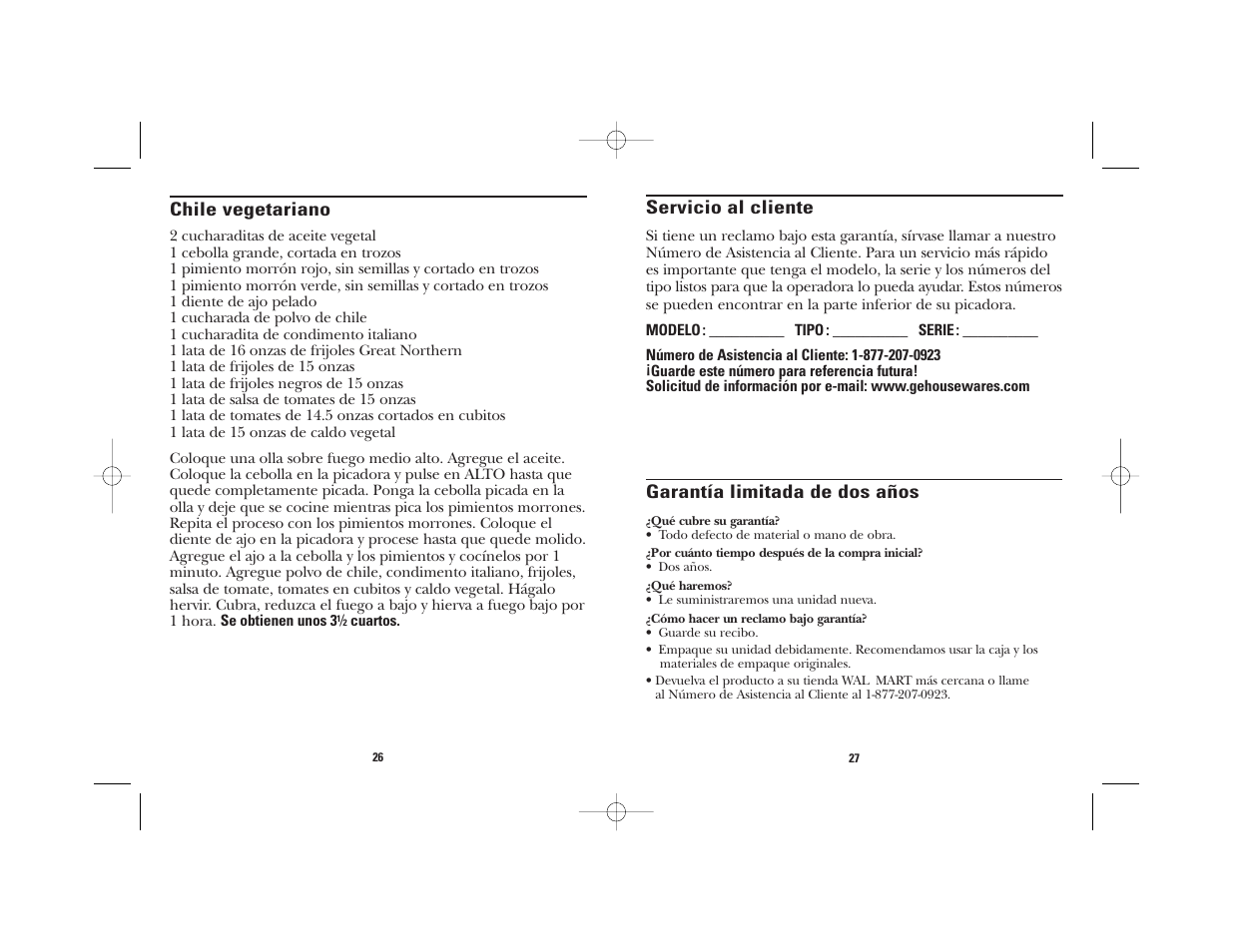 GE 106848 User Manual | Page 15 / 16