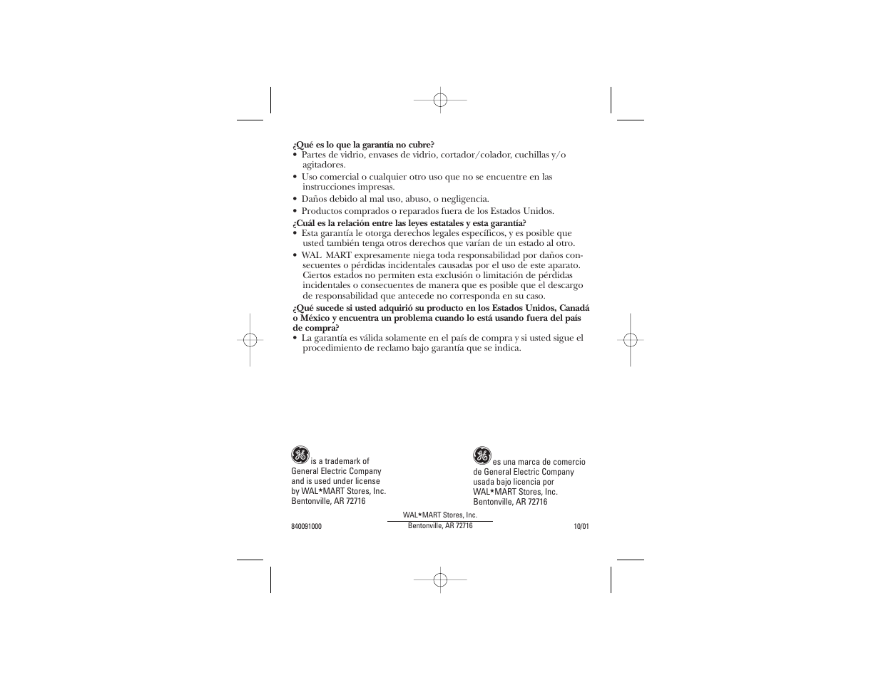 GE 106848 User Manual | Page 16 / 16