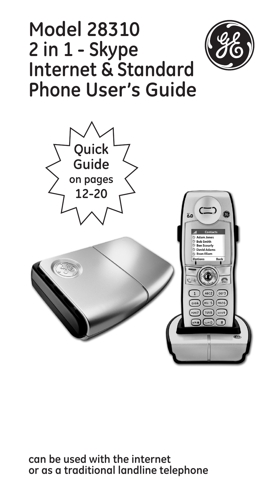 GE 28310 User Manual | 60 pages