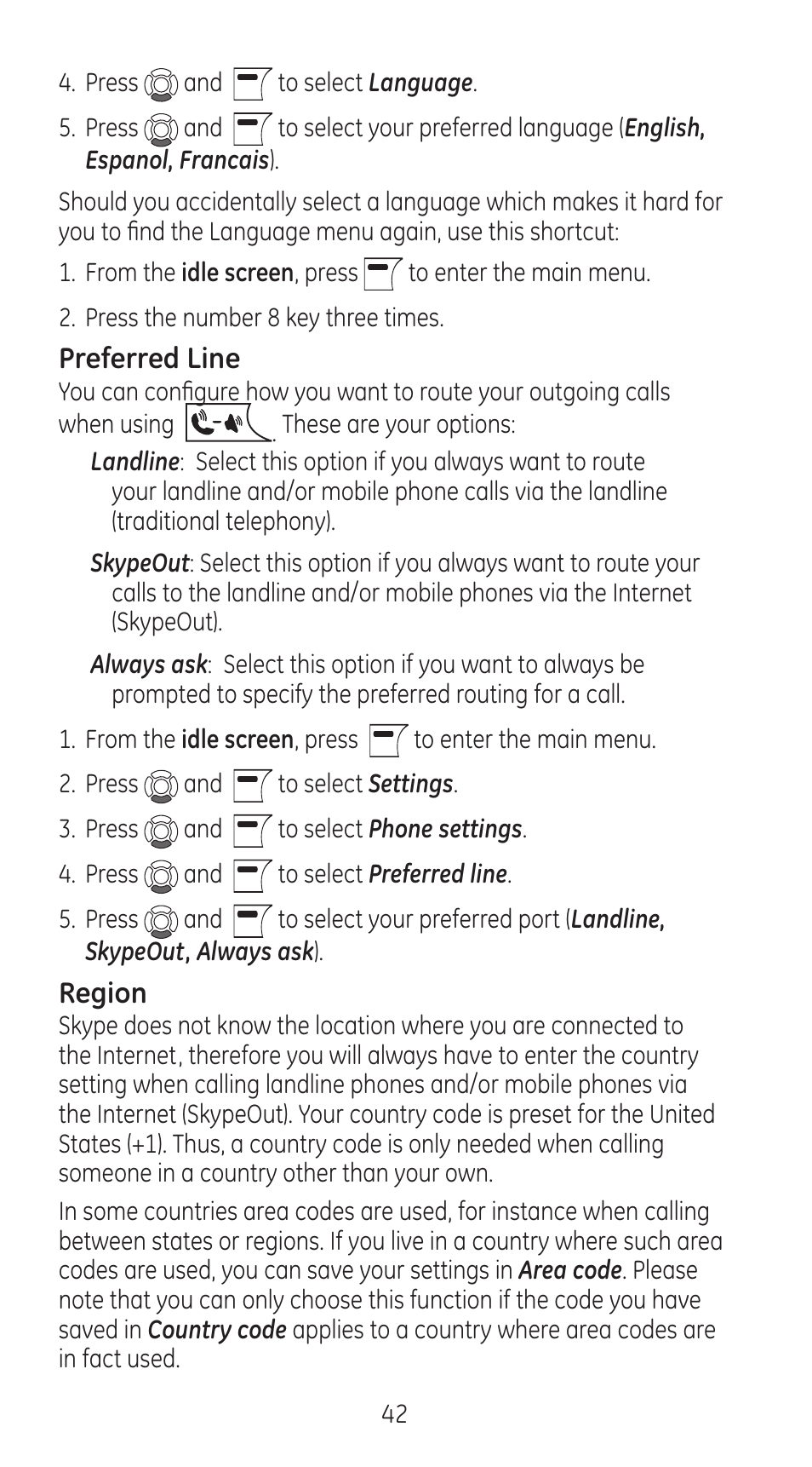 GE 28310 User Manual | Page 42 / 60