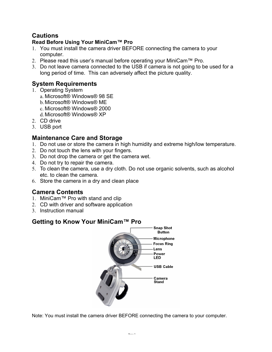 GE HO98067 User Manual | Page 3 / 12